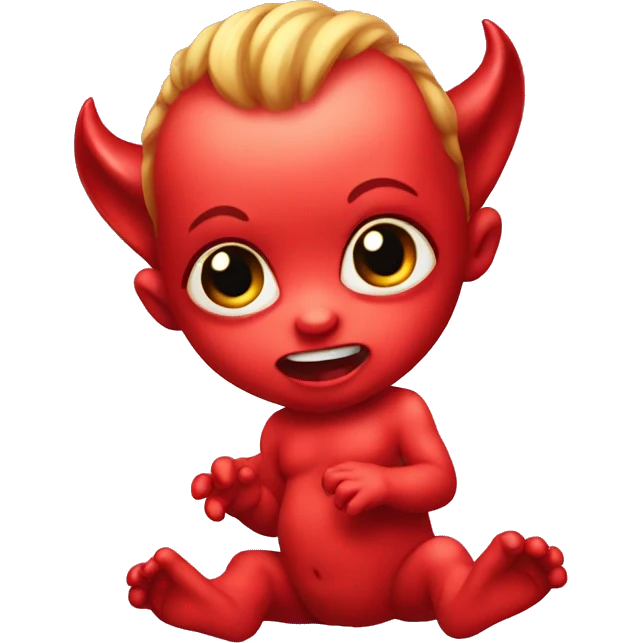 baby devil emoji