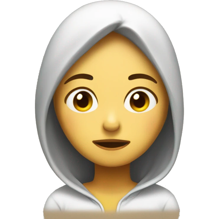 Chica dormida emoji