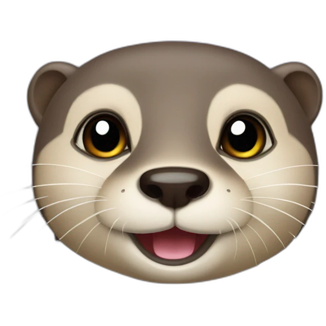 Loutre mingonne emoji