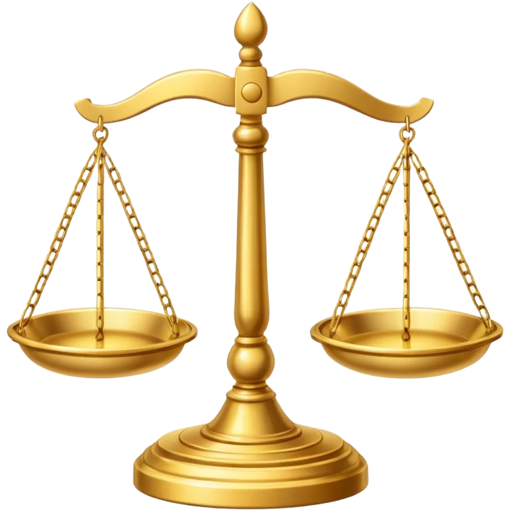 court balance scale emoji