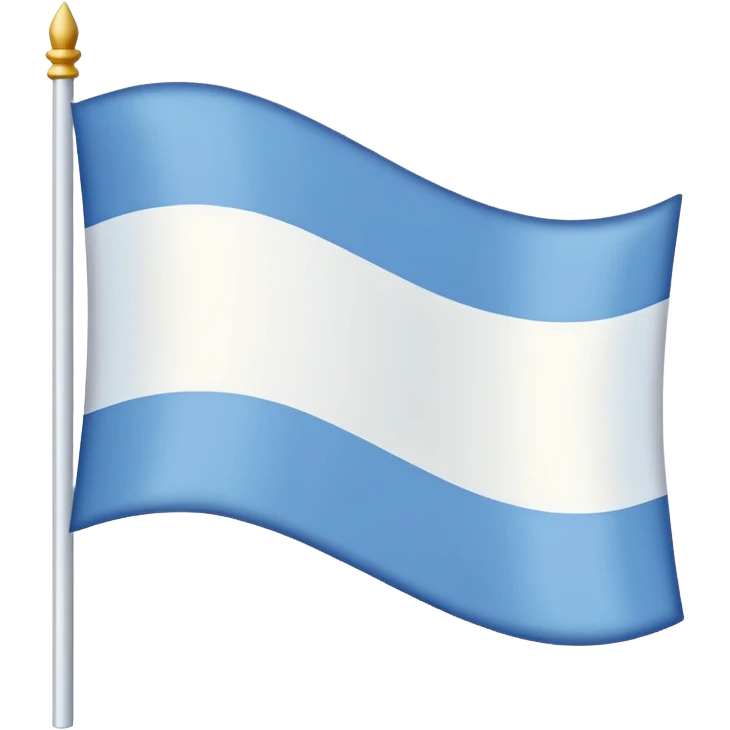 A white flag  emoji