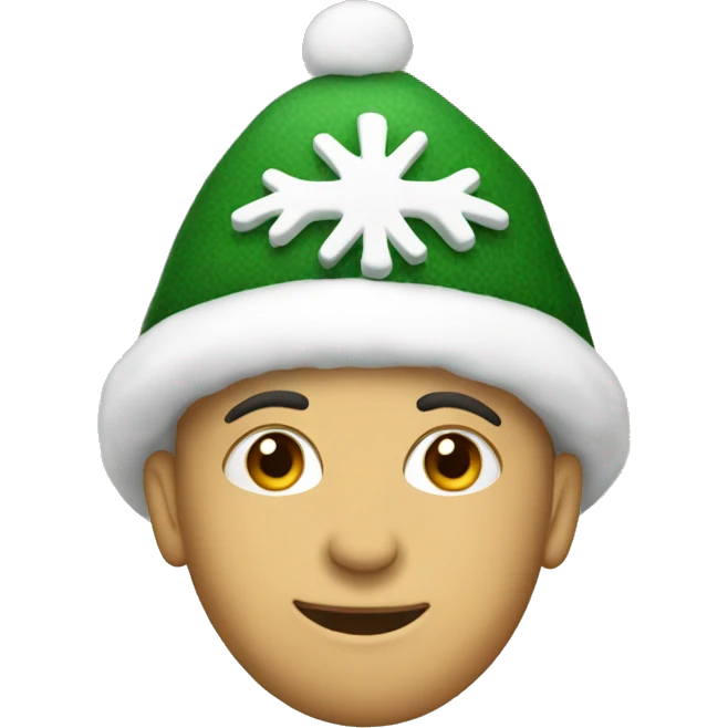 Weihnacht haube emoji