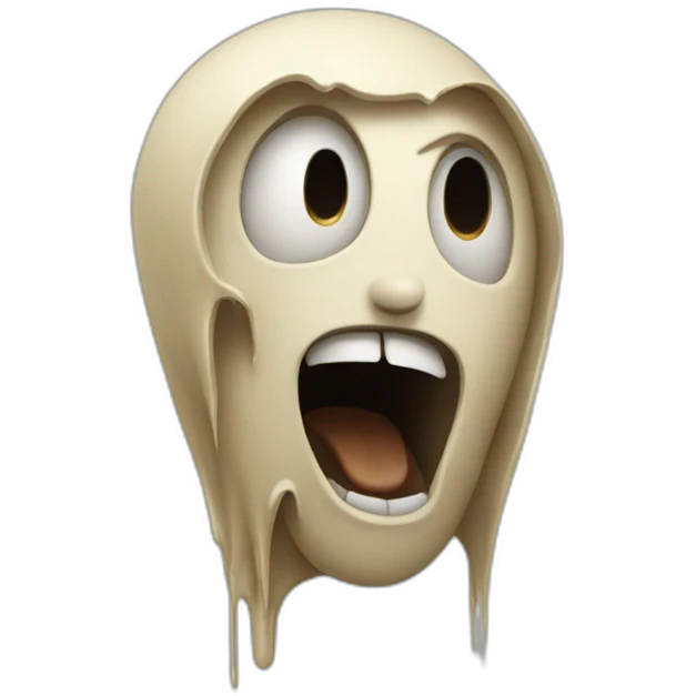Scream emoji