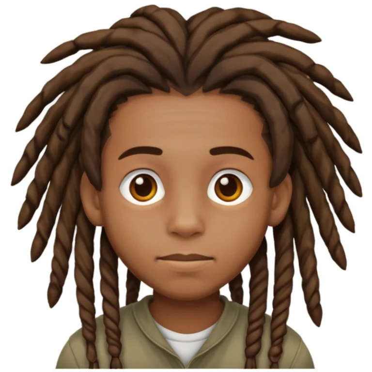 A boy with dreads emoji