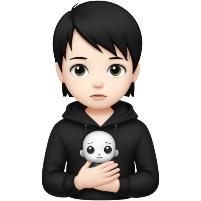 Bebê emo emoji