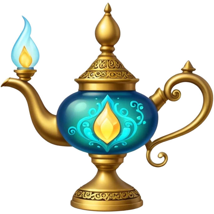 Magic lamp emoji