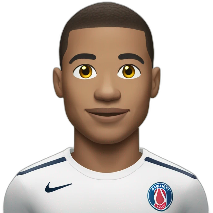 Kylian Mbappé emoji