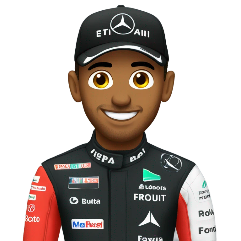 Lewis hamilton emoji