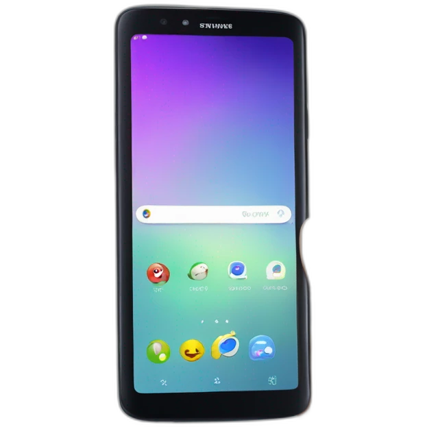All-display Galaxy smartphone emoji
