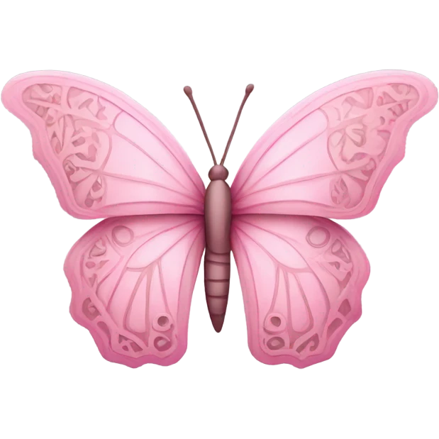 Aesthetic pink butterfly  emoji