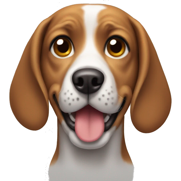 Dog beagle  emoji