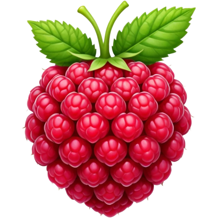 One raspberry emoji