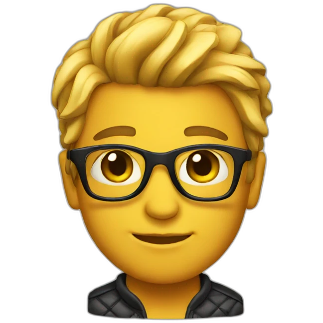 Stylish emoji emoji