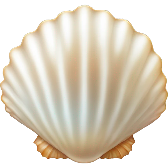 Pearl shell emoji