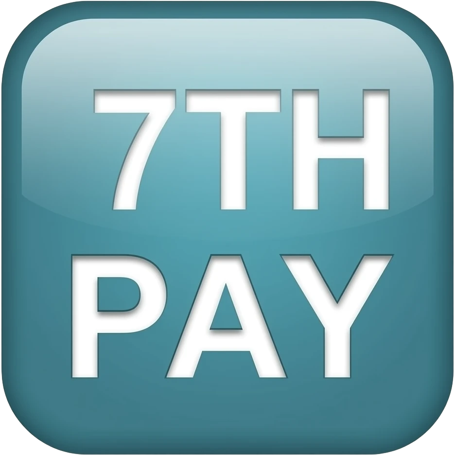 7TH PAY ICON WITH THIS TEXT emoji