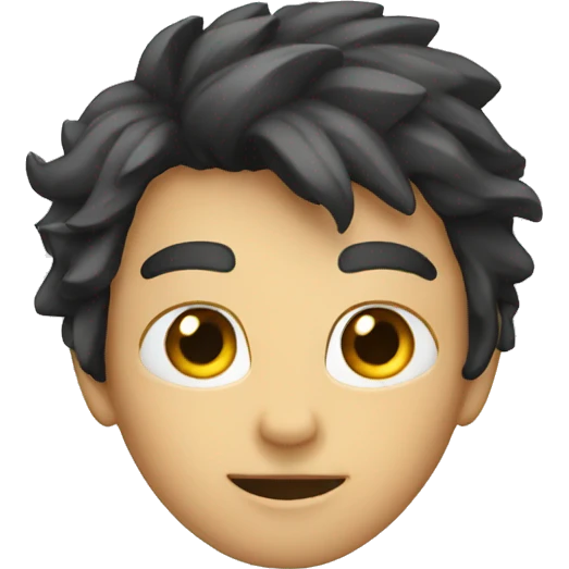 Flash face emoji