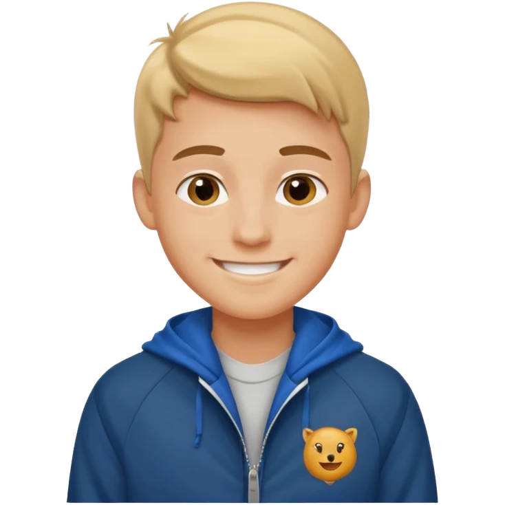 college boy with  college jacket emoji