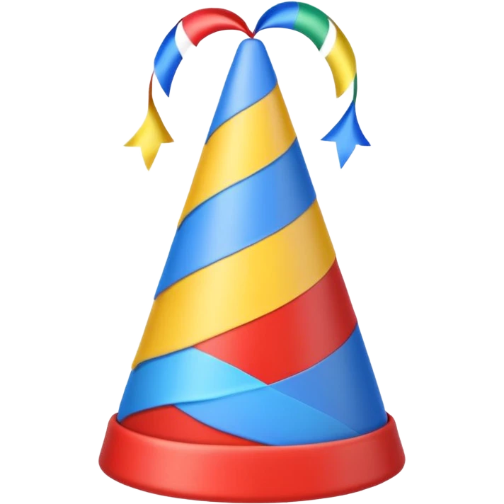 Birthday cap emoji