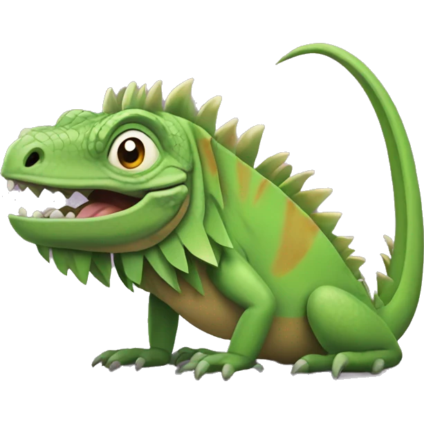 Iguana emoji