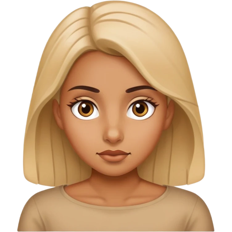 girl rolling eyes emoji