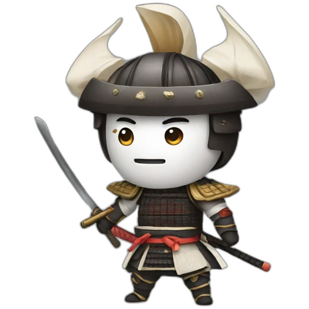 Sugar samurai emoji