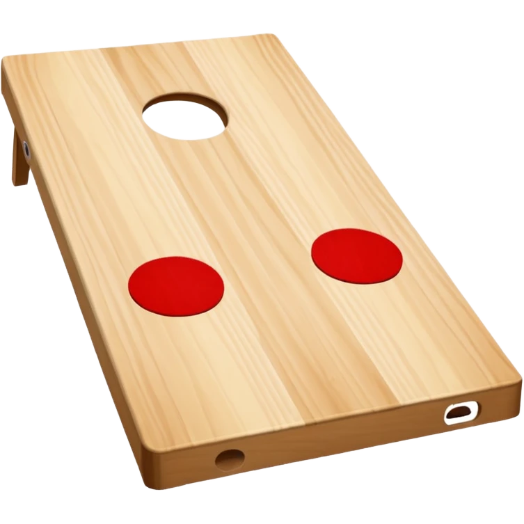 Cornhole board emoji