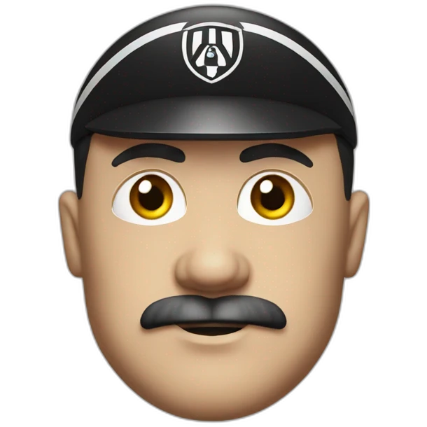 hitler in arsenal jersey emoji