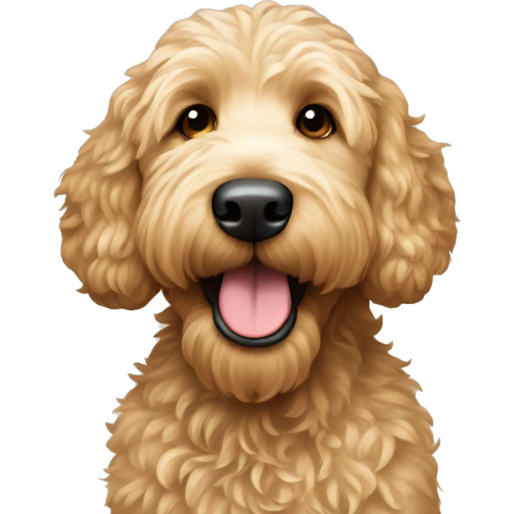Goldendoodle emoji