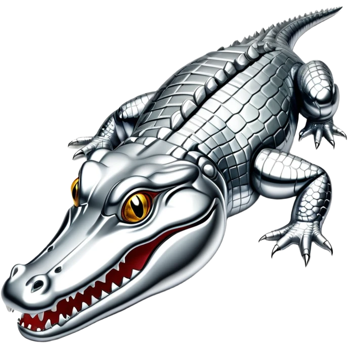 sorayama crocodile  emoji