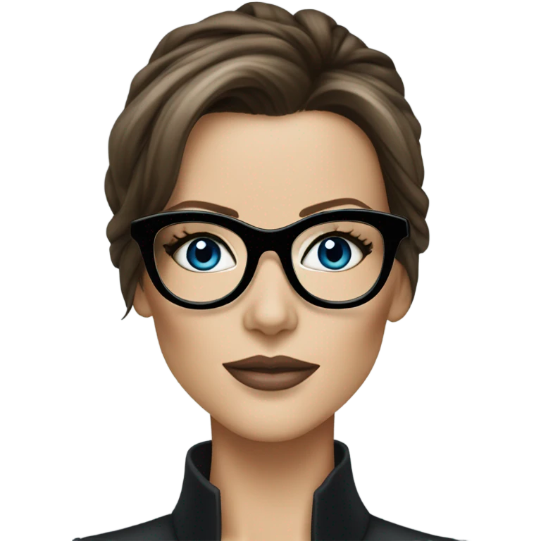Kate Beckinsale blue eyes glasses classy high fashion  emoji