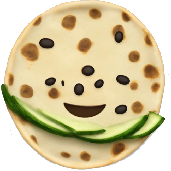 piadina con tonno e zucchine emoji