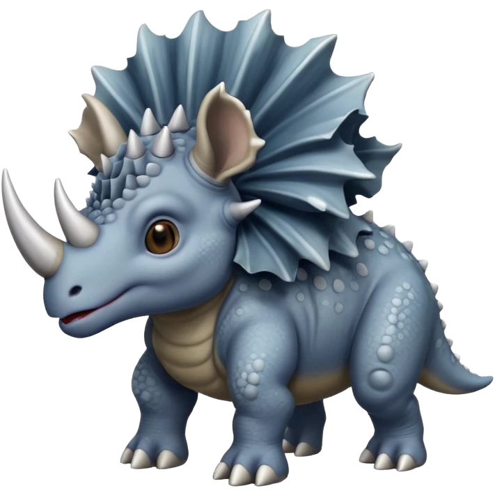 Triceratops emoji