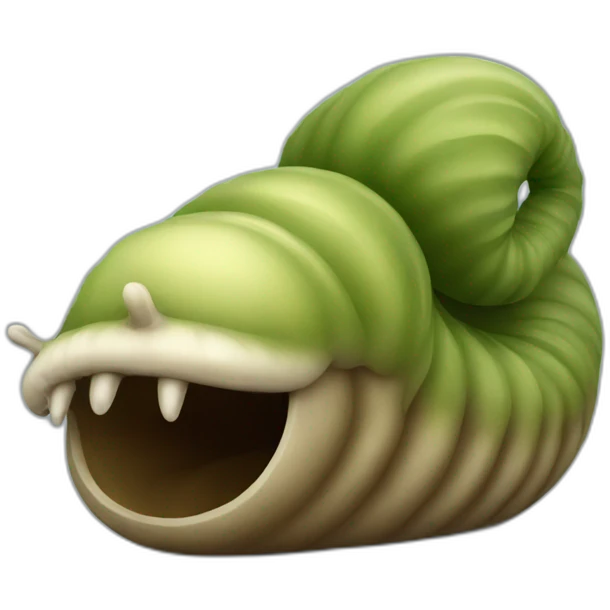 Giant slug emoji