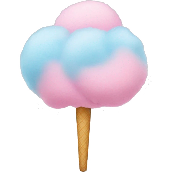 cotton candy emoji