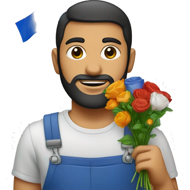florist with armenian flag emoji