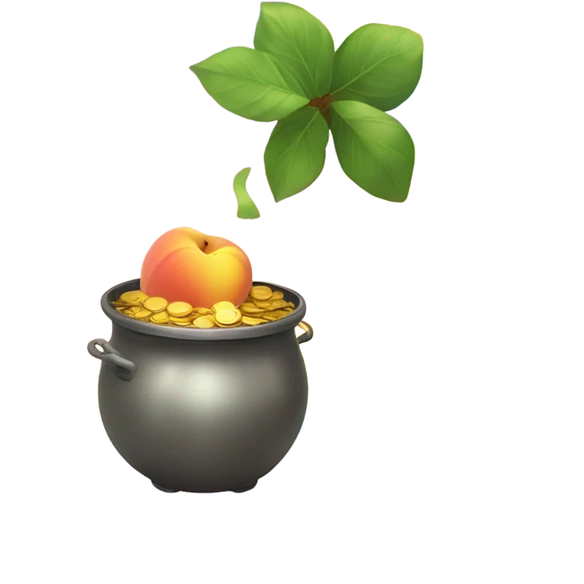 https://www.emojis.com/emoji/peach-dbW251pzguzin https://www.emojis.com/emoji/golden-pot-end-of-rainbow-ZOL8MPK emoji