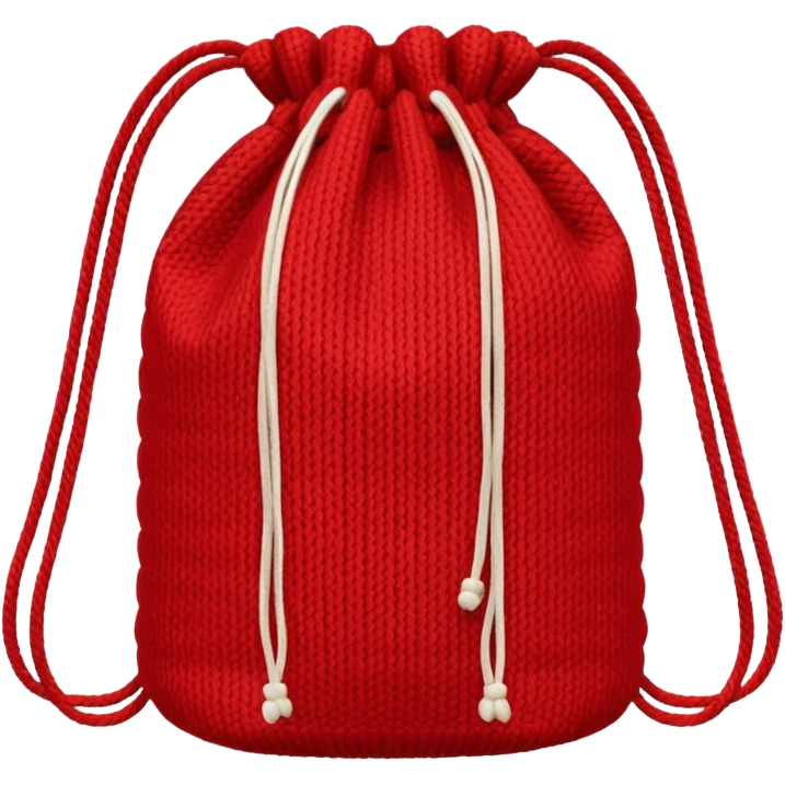 red Knitted Bag emoji