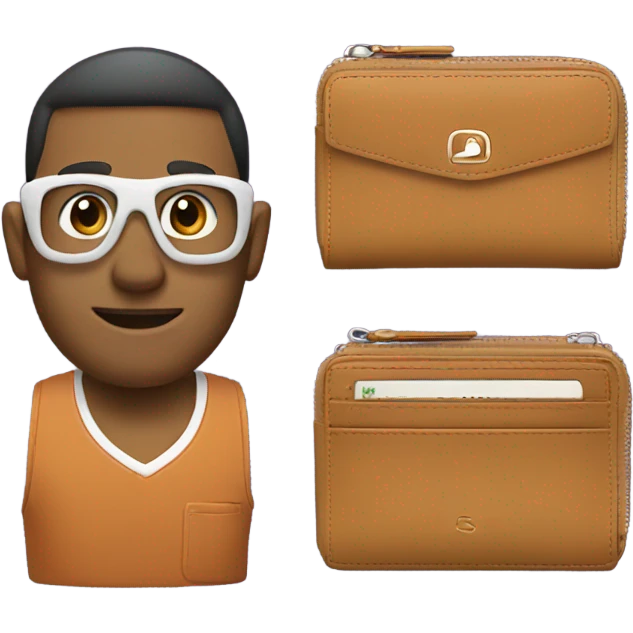 Coach wallet  emoji