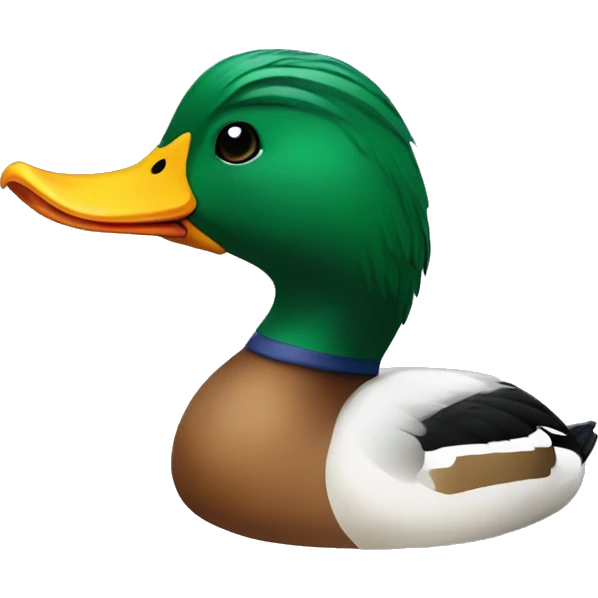Mallard duck emoji