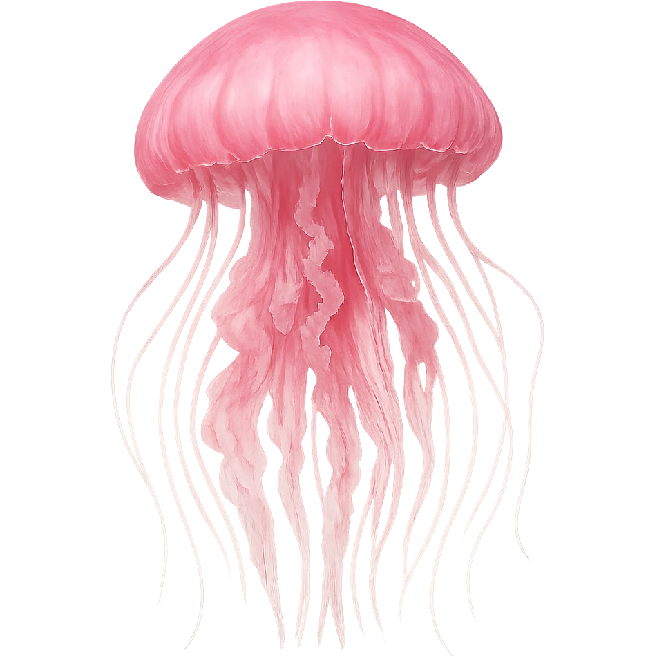 pink jellyfish emoji