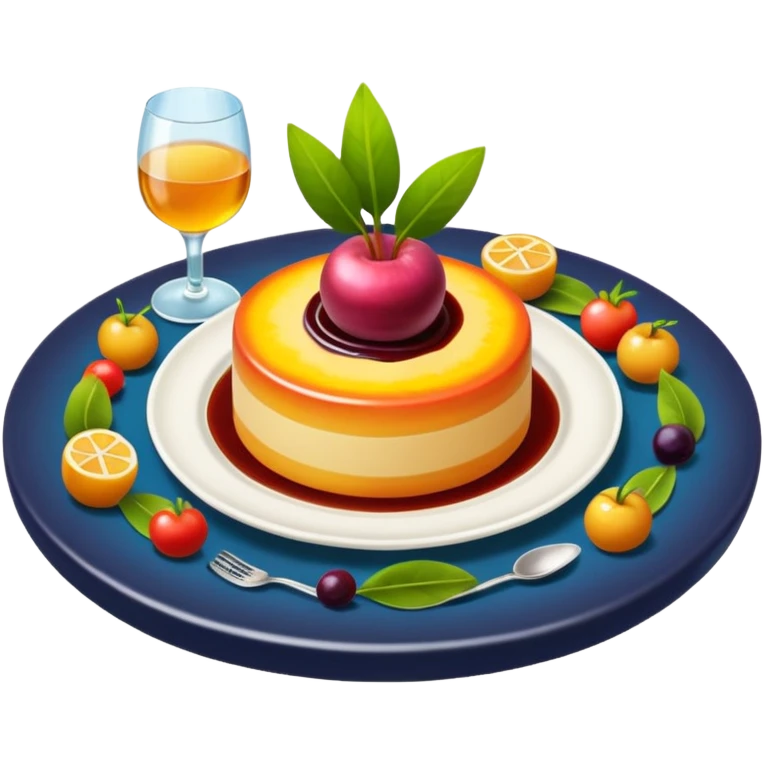 fancy fine dining food emoji