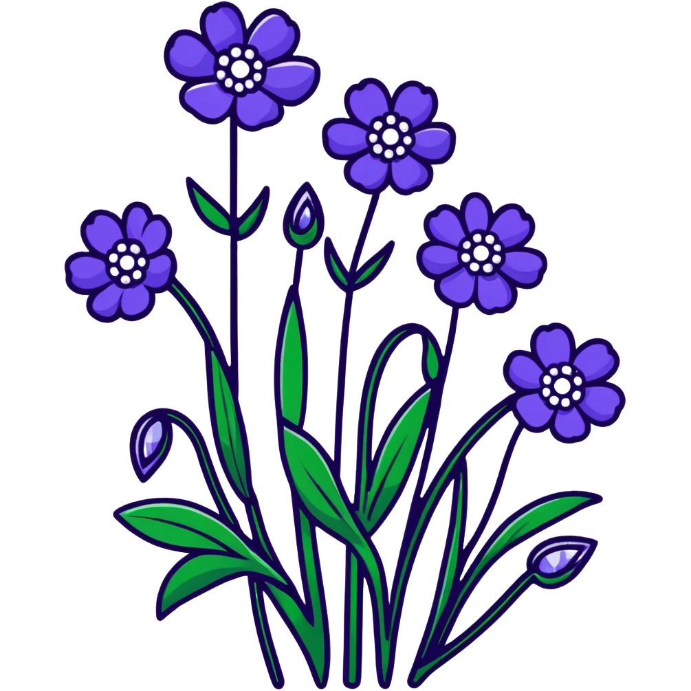 Wedding Crasher strain, hybrid cannabis with purple flowers and white crystals emoji