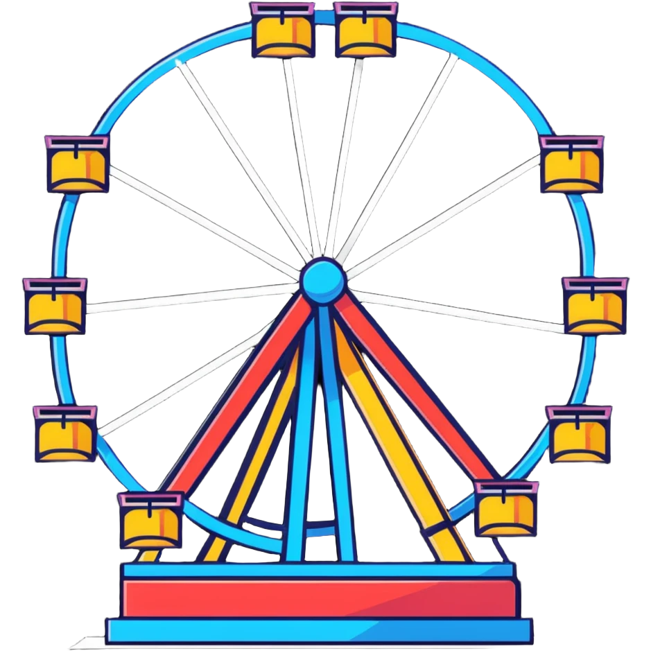 Ferris wheel emoji