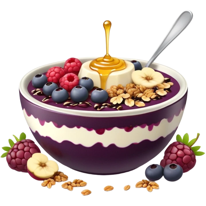 Acaï bowl emoji