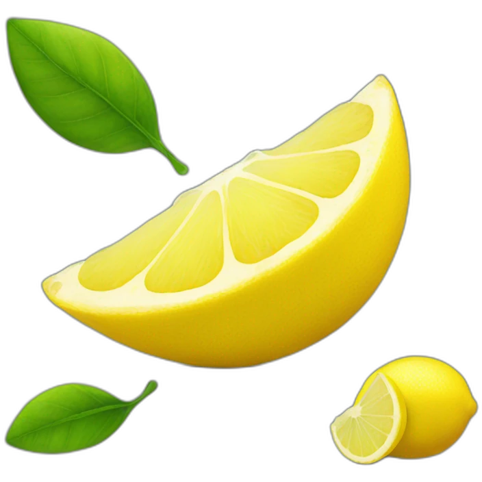 lemon and shrimp emoji