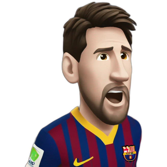messi strike emoji