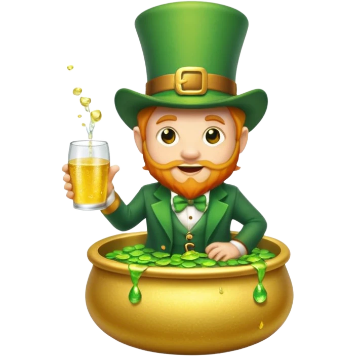 Leprechaun piss emoji