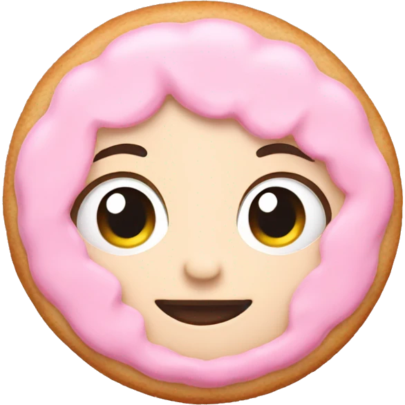 Babypink cookie emoji