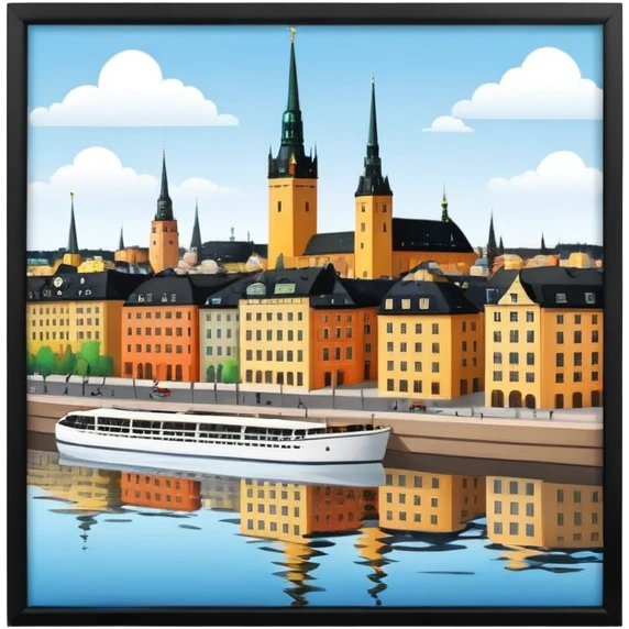 Stockholm style emoji