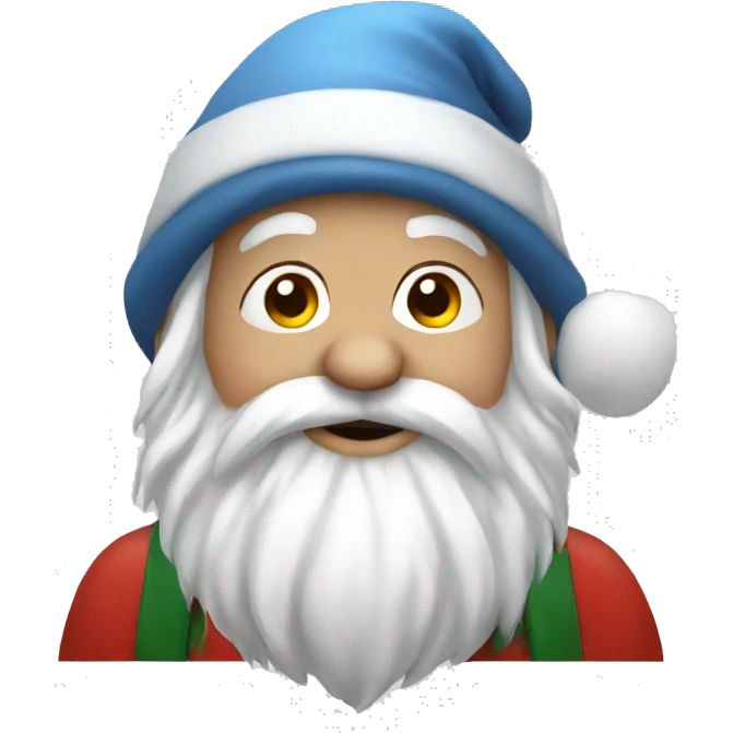 Christmas gnome emoji